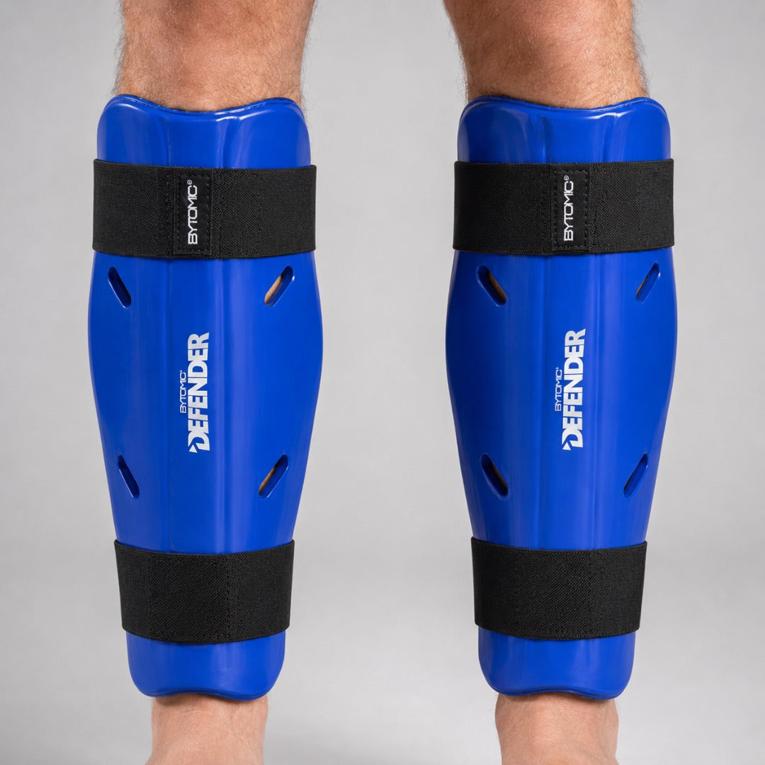Bytomic Defender Shin Guard Blue
