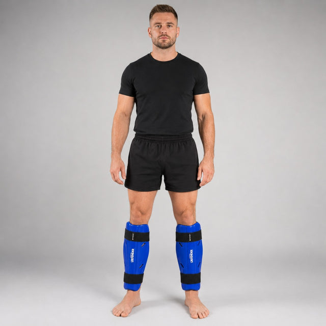 Bytomic Defender Shin Guard Blue
