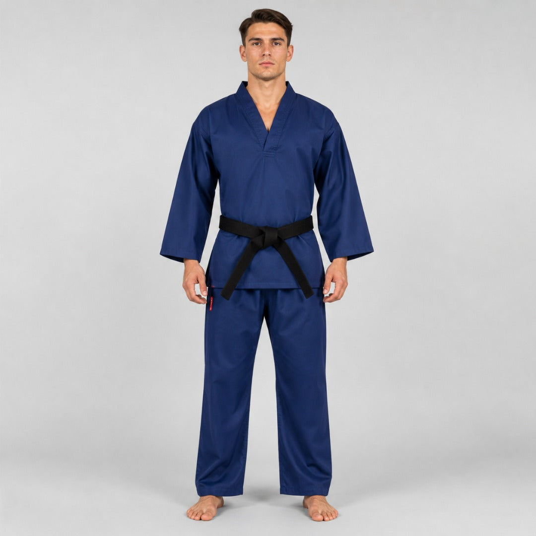 Bytomic Red Label V-Neck Adult Martial Arts Uniform Blue