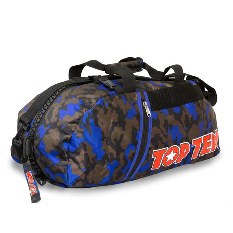 Blue/Camo Top Ten Sportbag-Backpack   