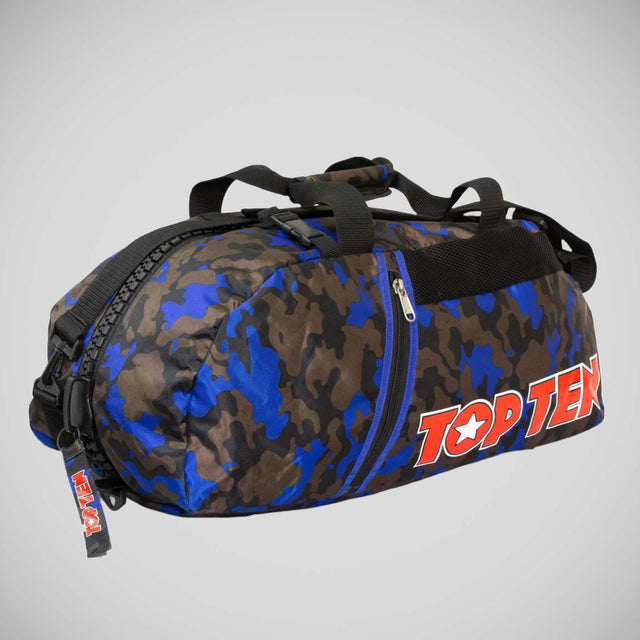 Blue/Camo Top Ten Sportbag-Backpack   