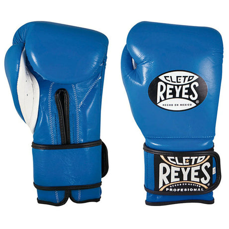 Blue Cleto Reyes Velcro Boxing Gloves   