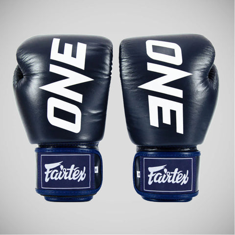 Blue Fairtex BGV X ONE Championship Boxing Gloves