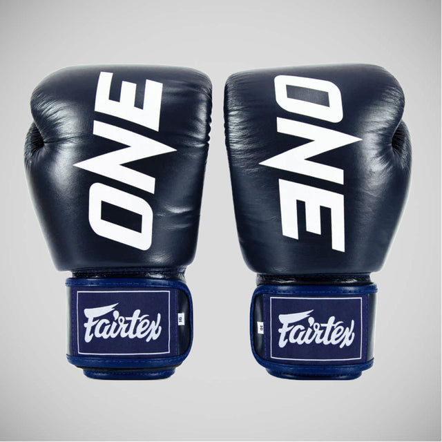 Fairtex BGV X ONE Championship Boxing Gloves Blue