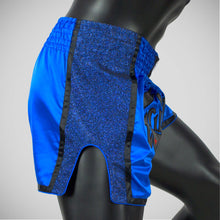 Blue Fairtex BS1702 Slim Cut Muay Thai Shorts