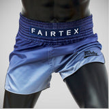 Fairtex BS1905 Fade Muay Thai Shorts أزرق