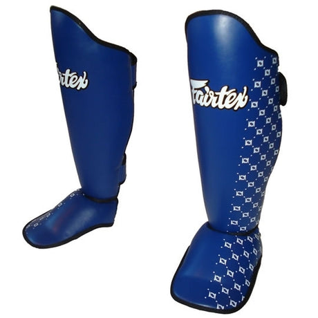 Fairtex SP5 Shin Guards Blau