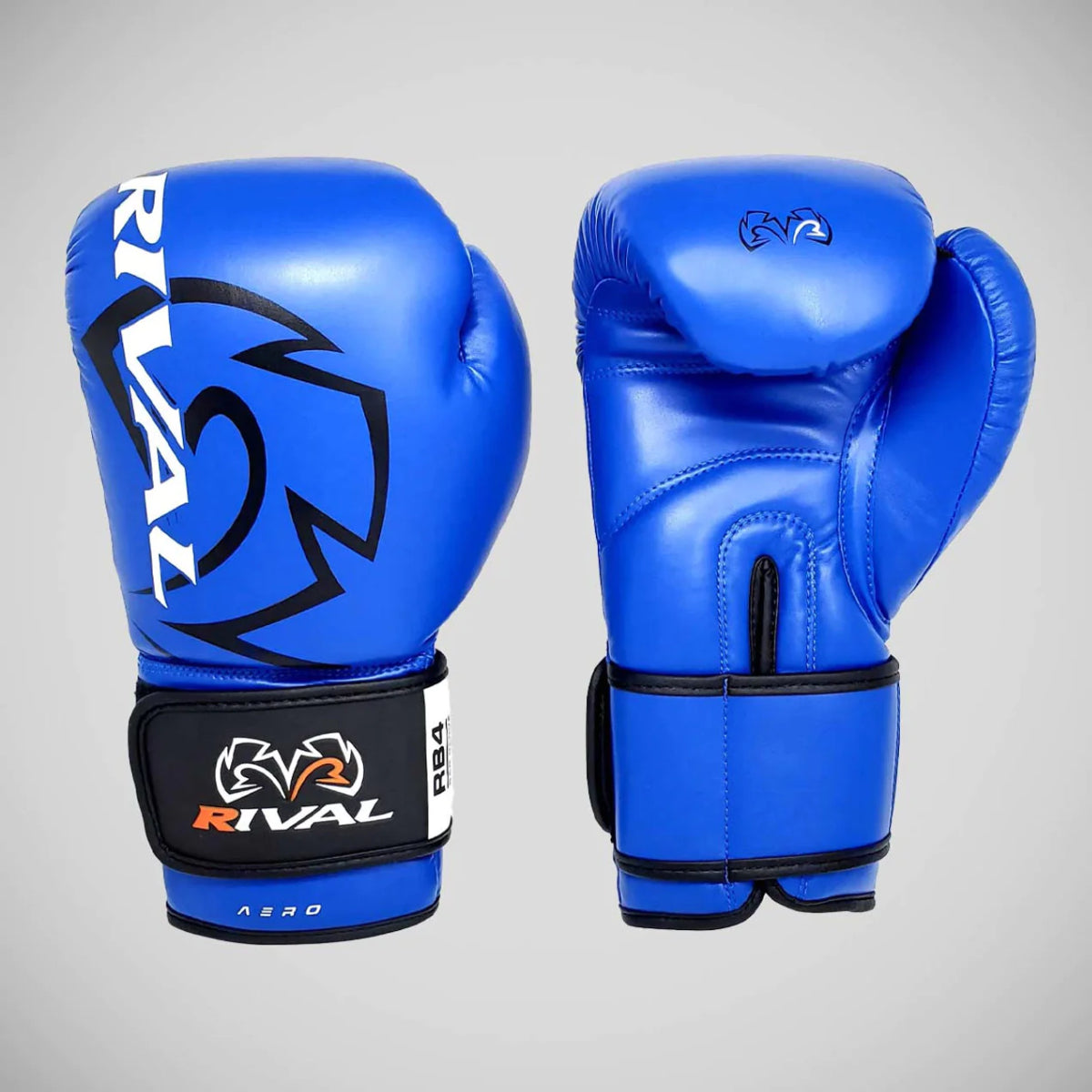 Blue Rival Boxing Gear Rival RB4 Aero Bag Gloves Blue from Made4Fighters