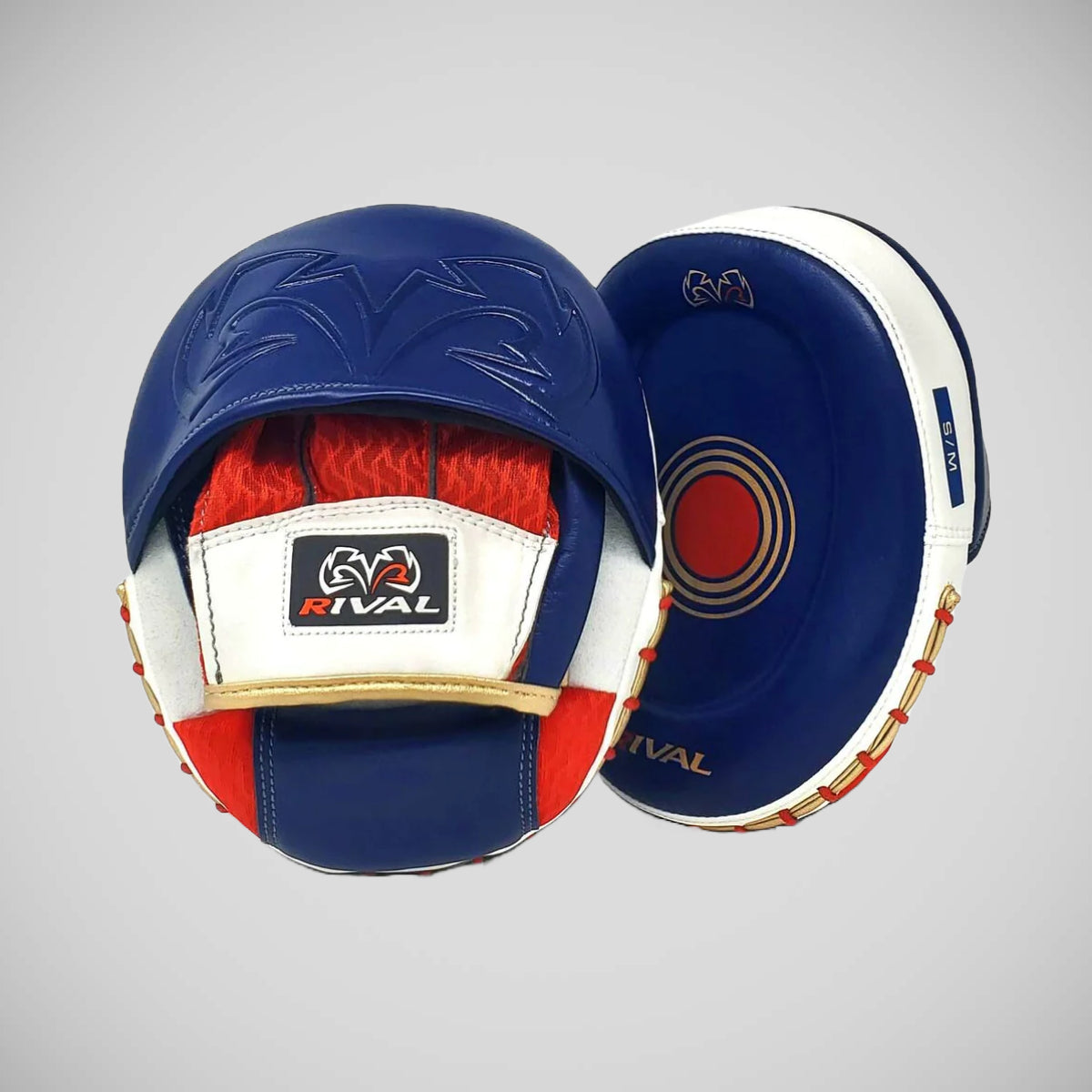Rival RPM80 Impulse Punch Mitts Blue