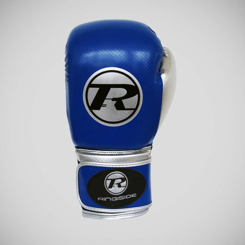 Blue/Silver Ringside Pro Fitness Boxing Gloves
