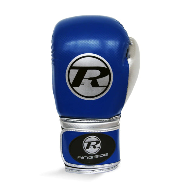 Ringside Pro Fitness Boxing Gloves Blue/Silver