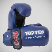 Blue Top Ten Pointfighter Gloves