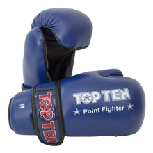 Blue Top Ten Pointfighter Gloves