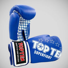 Blue Top Ten Superfight Boxing Gloves