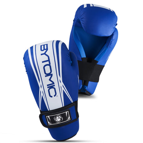 Blue/White Bytomic Axis V2 Point Fighter Gloves XXS  