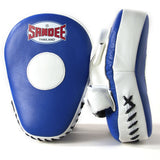 Blue/White Sandee Curved Focus Mitts   