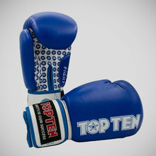 Blue/White Top Ten Fight Boxing Gloves