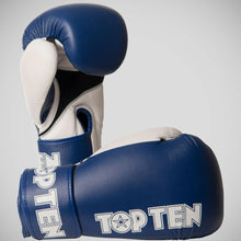 Blue/White Top Ten XLP Boxing Gloves