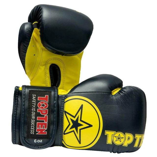 Top Ten Kids Boxing Gloves Blue/Yellow