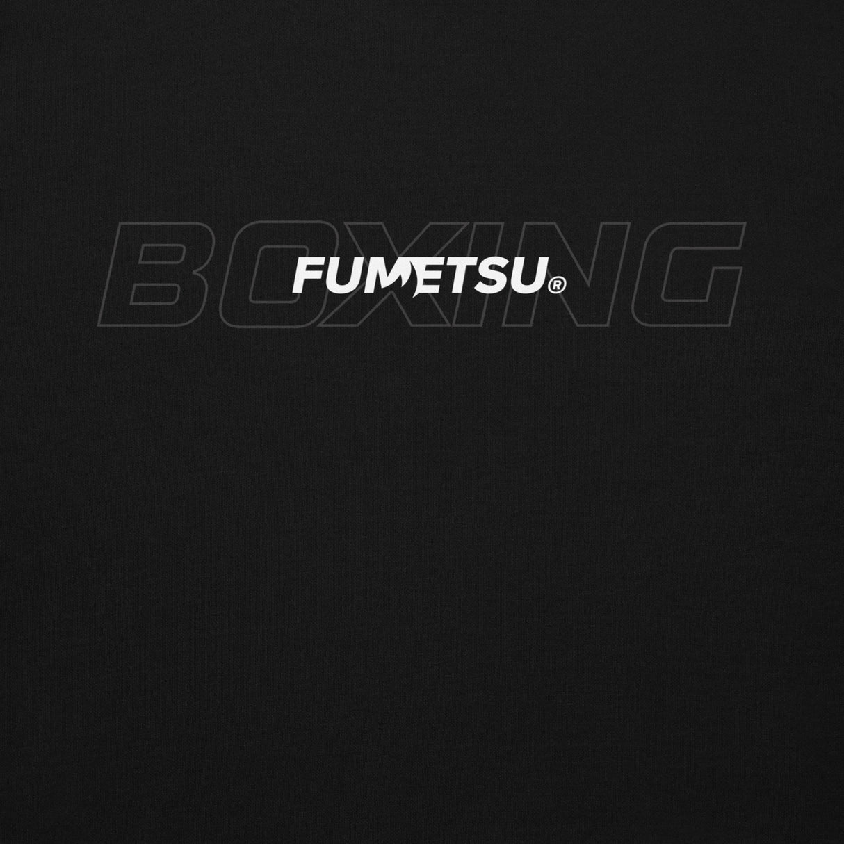 Fumetsu Boxing Discipline Hoodie Black