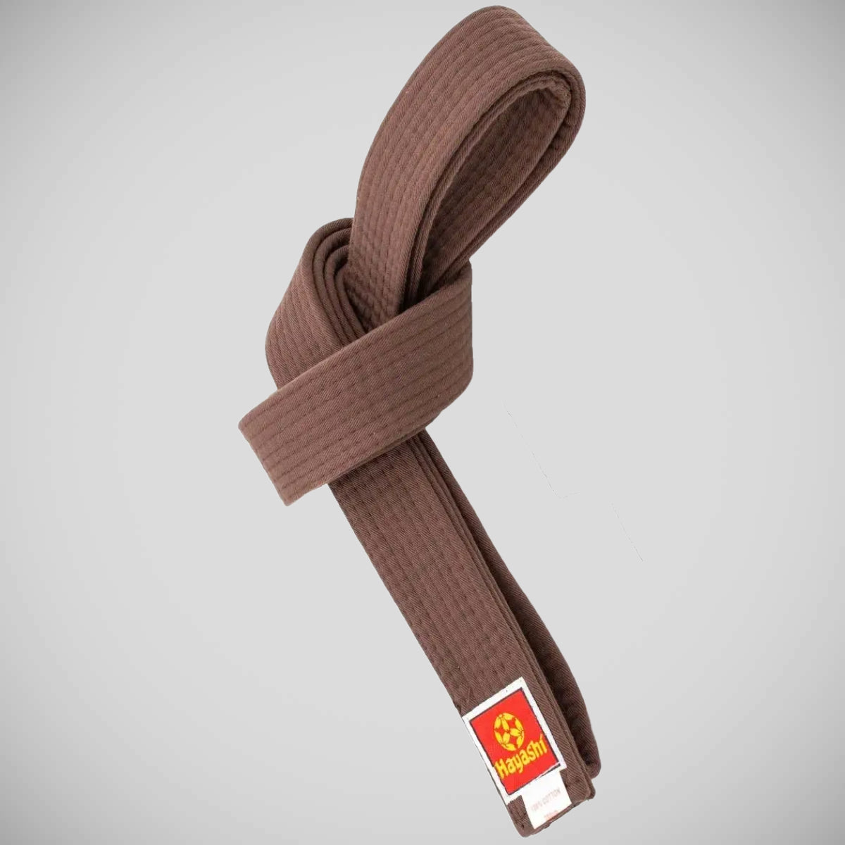 Brown Hayashi WKF Karate Belt   