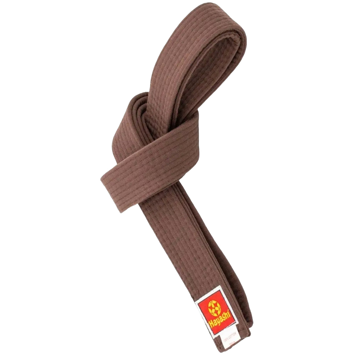 Brown Hayashi WKF Karate Belt   