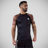 Kingz Ranked Performance z krótkim rękawem Brown Brown