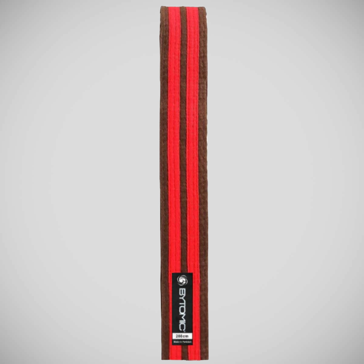 Brown/Red Bytomic Double Stripe Belt   