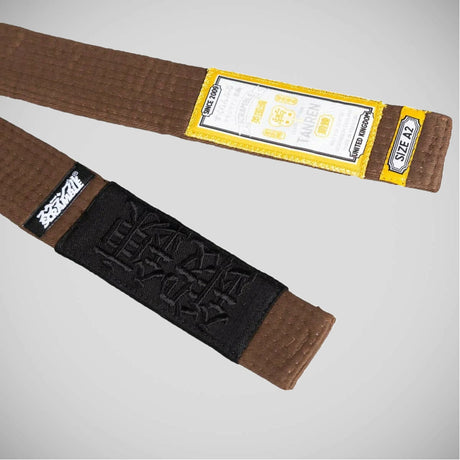 스크램블 Tanren V4 BJJ Belt Brown