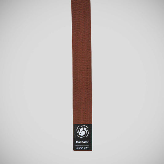 Brown Bytomic Plain Polycotton Martial Arts Belt Pack of 10