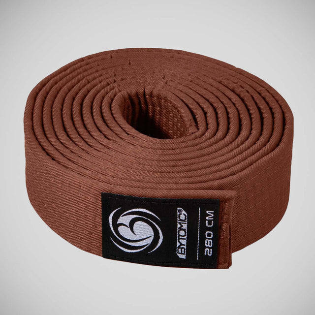 Bytomic Plain Polycotton Martial Arts Belt Pack of 10 Brown