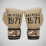 قفازات الملاكمة الصحراوية Fairtex BGV25 F-Day 2 باللون البني