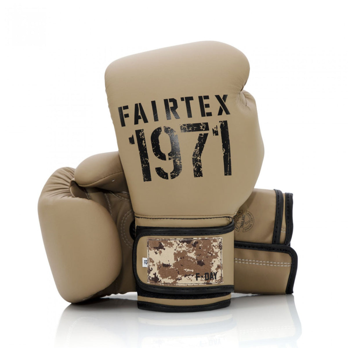 قفازات الملاكمة الصحراوية Fairtex BGV25 F-Day 2 باللون البني