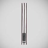 Cinturón de doble franja bytómica marrón/blanco