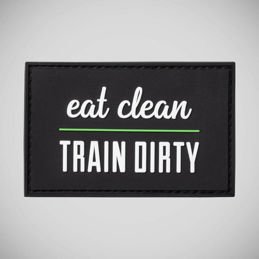 Built For Athletes Eat Clean Train Dirty Patch