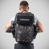 Gebaut für Athleten großer Fitness -Rucksack schwarzer Camo