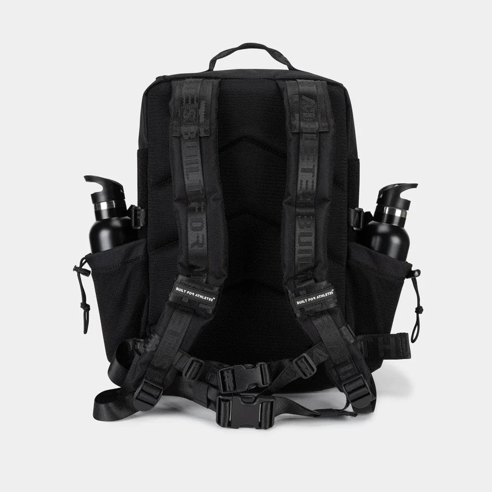 Built For Athletes Large Gym Backpack Black