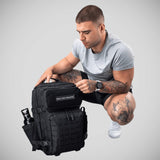 Black Built For Athletes Large Gym Backpack   