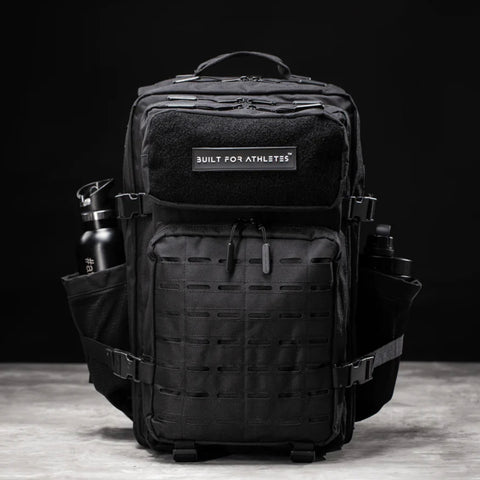 Black Built For Athletes Large Gym Backpack