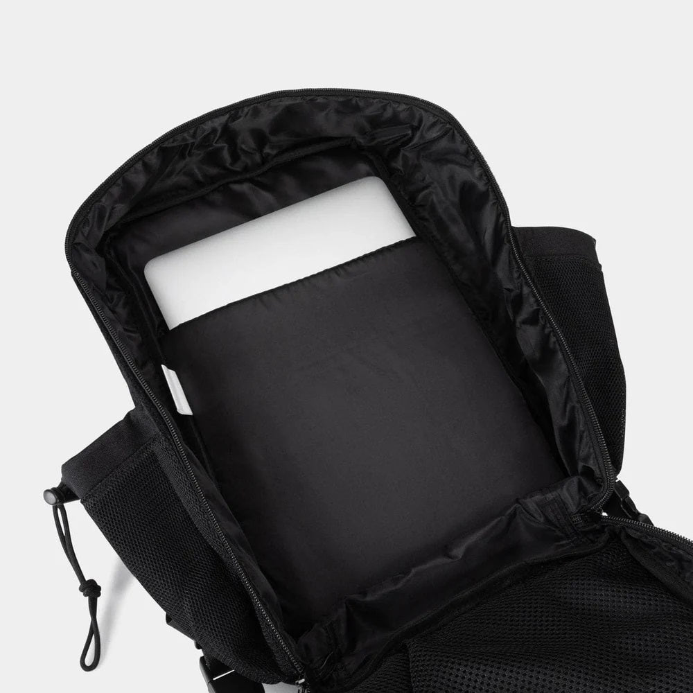 Gebaut für Athleten kleiner Fitnessstudio -Rucksack schwarz/rosa