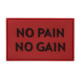 Built For Athletes No Pain No Gain Patch   