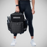 Gebaut für Athleten kleiner Fitness -Rucksack schwarz