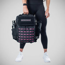 Black/Pink Built For Athletes Small Gym Backpack