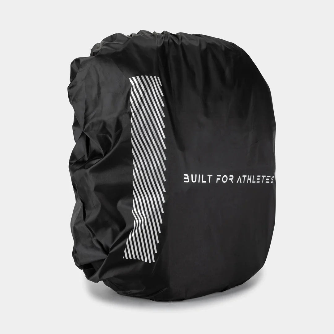 Built For Athletes Waterproof Back Pack Cover Black