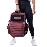 Burgundy Built For Athletes Large Gym Backpack   