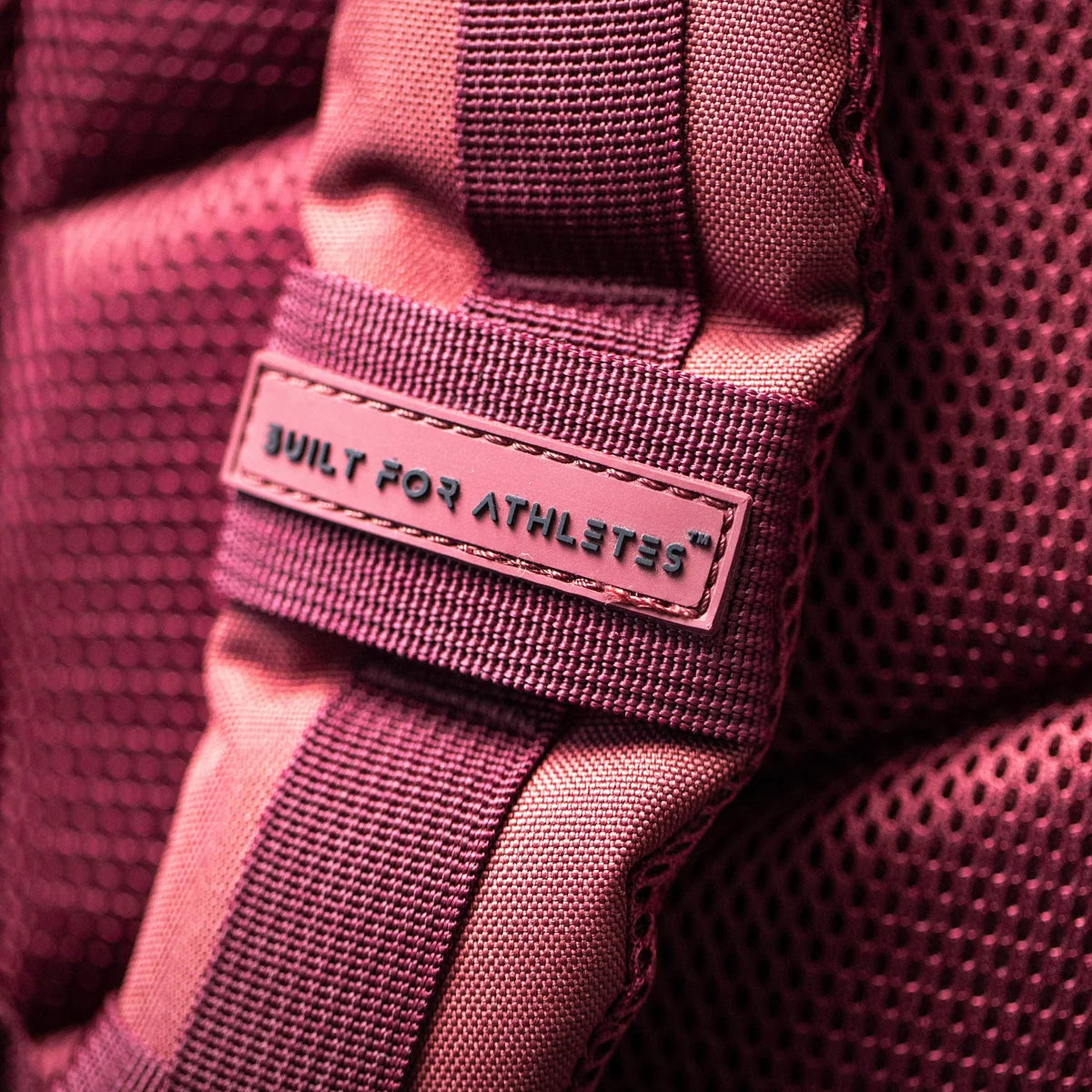 Burgundy Built For Athletes Large Gym Backpack   