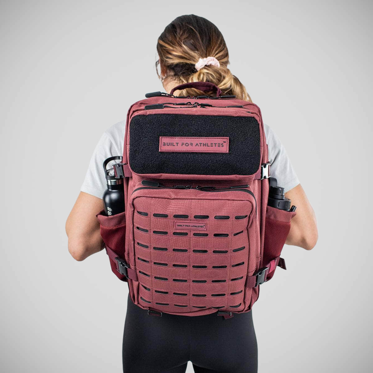 Burgundy Built For Athletes Large Gym Backpack   