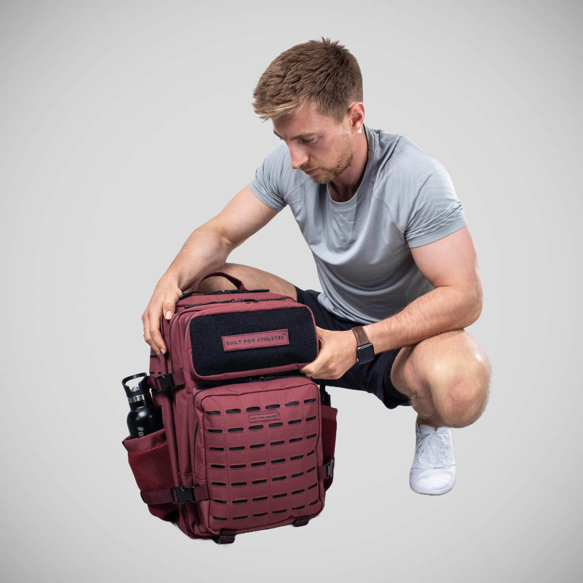 Burgundy Built For Athletes Large Gym Backpack   