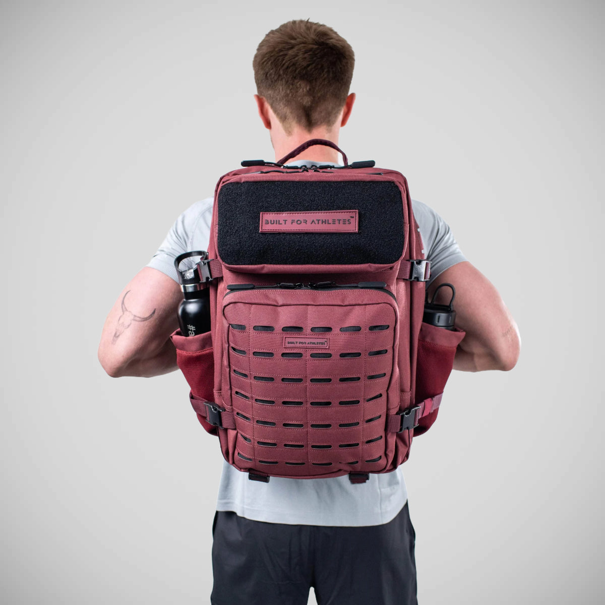 Burgundy Built For Athletes Large Gym Backpack   