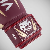 Burgundy/Gold Venum Elite Boxing Gloves   